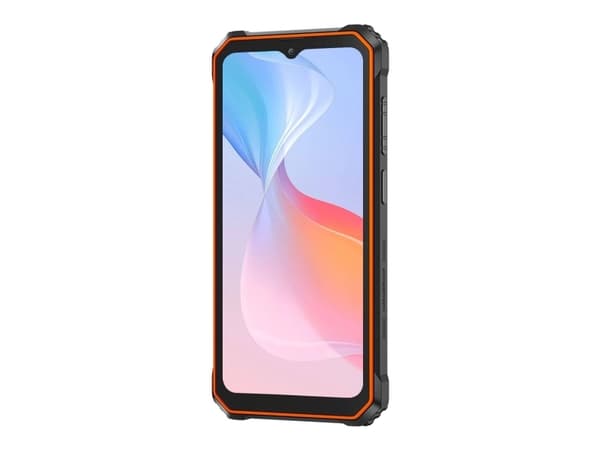 Blackview BV6200 Pro 4/128 GB smarttelefon Svart og oransje (BV6200Pro-OE/BV)