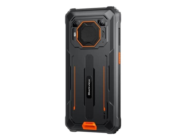 Blackview BV6200 Pro 4/128 GB smarttelefon Svart og oransje (BV6200Pro-OE/BV)