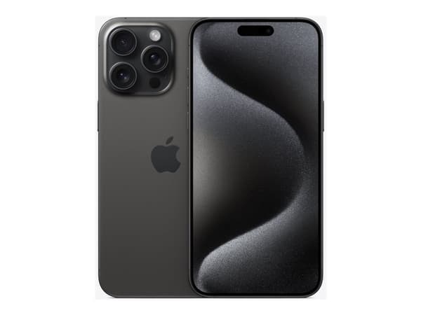 Apple iPhone 15 Pro Max , 17 cm (6.7"), 2796 x 1290 pikseliä, 256 GB, 48 MP, iOS 17, Titaani, Musta