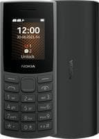 Nokia 105 4G (2023) - 4G Feature Phone - Dual SIM - microSD slot - LCD-skærm - kulfarve (1GF018UPA1L05) Kul