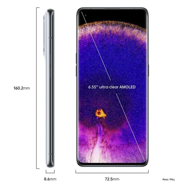 Smarttelefoner Oppo Find X5 5G 256 GB 8 GB RAM 6,43" 8 GB