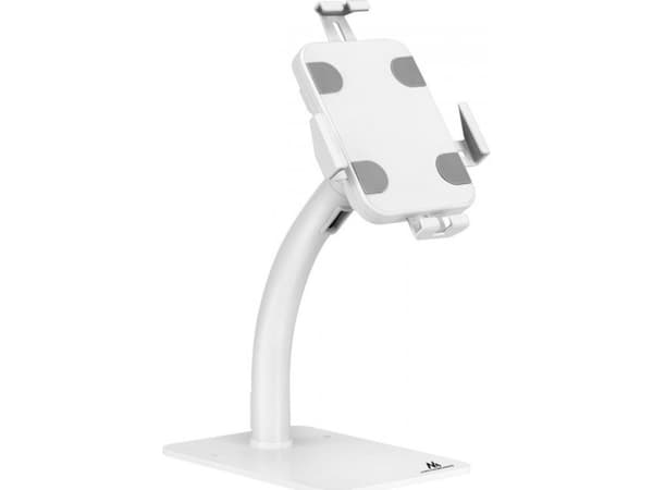 Maclean MC-468W Universalhållare för surfplattor med låsfunktion, 7,9-11" skrivbords- eller väggfäste, Stabilt skrivbordsstativ för surfplattor, stöl