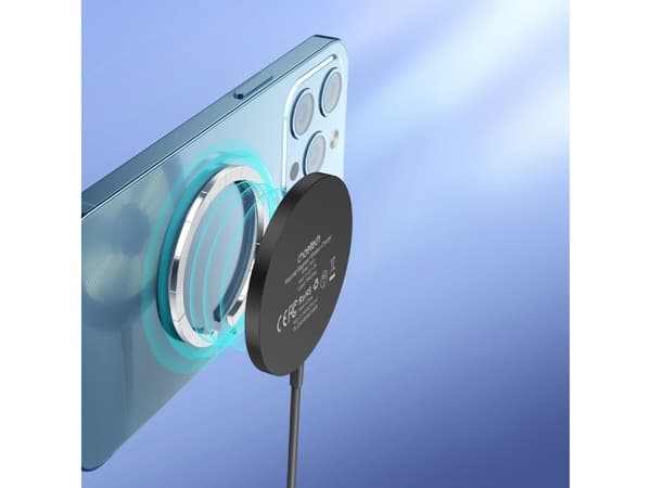 Choetech Lader Choetech Trådløs Magnetisk Lader 15W MagSafe for iPhone 12/13/14 svart (T518-F-BK)