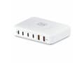 Miniatyrbilde 1 av 5: 3MK Hyper Charger PowerMax 100W 4xUSB-C + 2xUSB-A ladestasjon med lader induksjon QC+PD