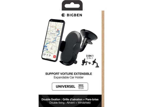 Bigben Connected SUPVCLIPAIRVPBRB, Svart
