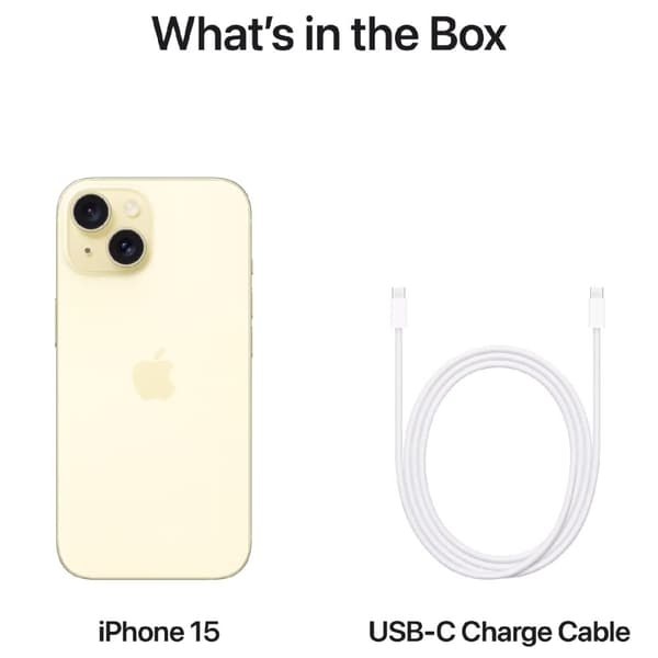 Apple iPhone 15 128GB Yellow