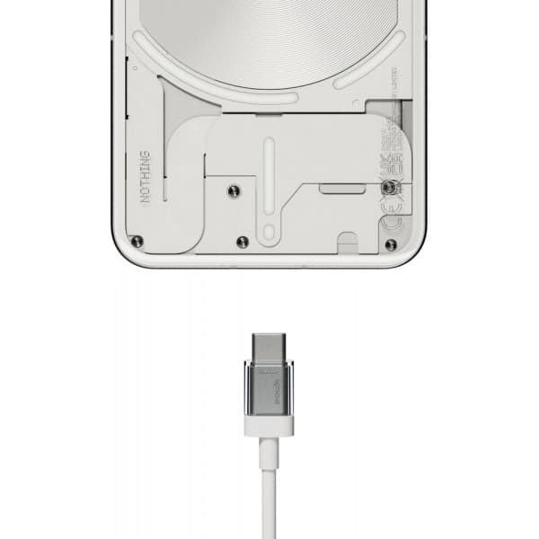 Nothing Phone (2) 5G mobiltelefon, 256/12 GB, vit