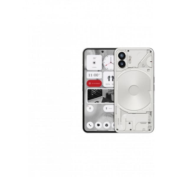 Nothing Phone (2) 5G mobiltelefon, 256/12 GB, vit