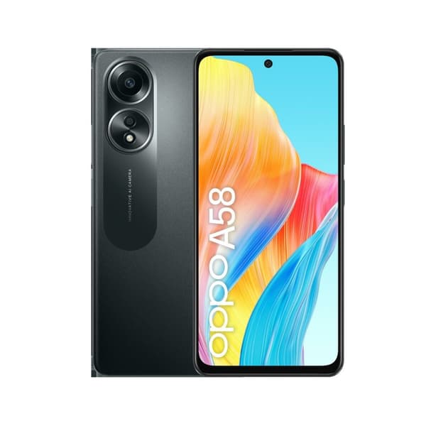 Smarttelefoner Oppo Svart 6 GB RAM MediaTek Helio G85 128 GB Sort