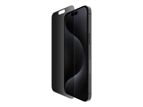 Belkin OVA150ZZ, 17 cm (6.7"), Smartphone, Frameless display privacy filter, 9H, Anti-microbial, Privacy