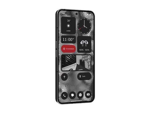 Nothing Phone (2) - 5G smarttelefon - dobbelt-SIM - RAM 12 GB / Internminne 512 GB - OLED-display - 6.7" - 2412 x 1080 piksler (120 Hz) - 2x bakkamer