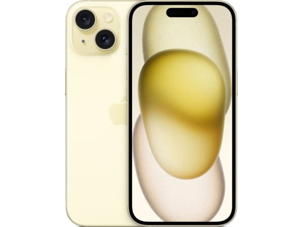Smartfon Apple iPhone 15 128GB Yellow (MTP23)