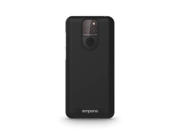 Emporia emporiaSMART5.mini, 12,6 cm (4.95"), 4 GB, 64 GB, 13 MP, Android 13, Svart