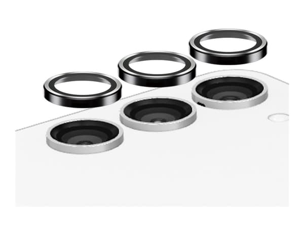 PanzerGlass Hoops - Linsskydd för mobiltelefon - svart (paket om 10) - för Samsung Galaxy S23 FE