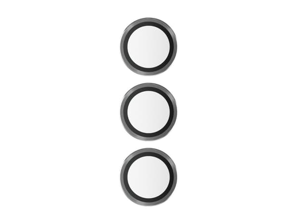 PanzerGlass Hoops - Linsskydd för mobiltelefon - svart (paket om 10) - för Samsung Galaxy S23 FE