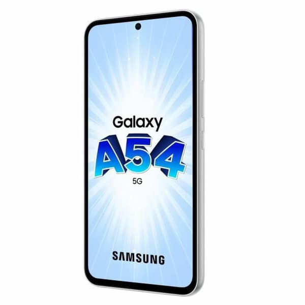 Samsung Galaxy A54 5G 16,3 cm (6.4") Hybrid Dual SIM Android 13 USB Type-C 8 GB 128 GB 5000 mAh Hvit