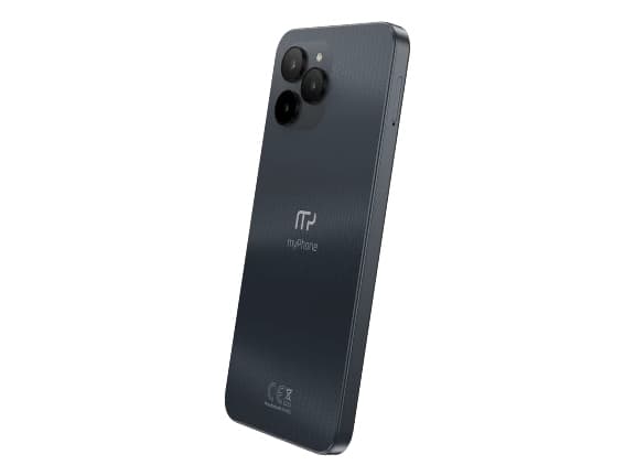 myPhone N23 lite, 16,5 cm (6.51"), 3 GB, 32 GB, 13 MP, Android 13 Go edition, Svart