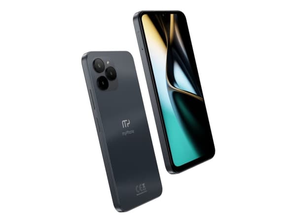 myPhone N23 lite, 16,5 cm (6.51"), 3 GB, 32 GB, 13 MP, Android 13 Go edition, Svart
