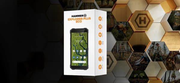 MyPhone Hammer Explorer Plus Eco Dual Black+Silver