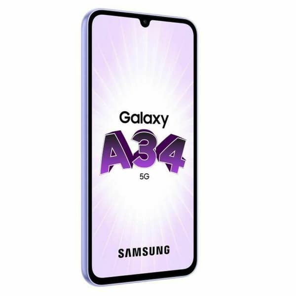 Samsung Galaxy A34 5G 16,8 cm (6.6") Hybrid Dual SIM USB Type-C 6 GB 128 GB 5000 mAh Fiolett