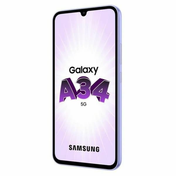 Samsung Galaxy A34 5G 16,8 cm (6.6") Hybrid Dual SIM USB Type-C 6 GB 128 GB 5000 mAh Fiolett