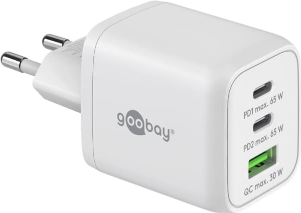 Goobay 64754, inomhus, AC, Vit Vit