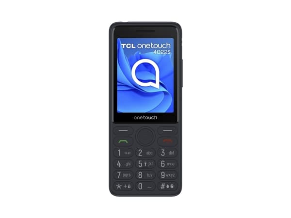 TCL Onetouch 4022s, Meny, Dual SIM, 7,11 cm (2,8"), Bluetooth, 1030 mAh, Grå