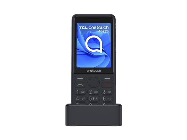 TCL Onetouch 4022s, Meny, Dual SIM, 7,11 cm (2,8"), Bluetooth, 1030 mAh, Grå