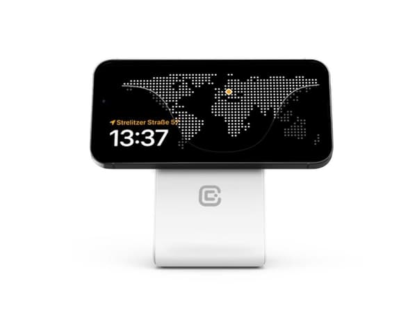 Crong CRG-MSPS-WHT, Innendørs, Lightning, USB, Trådløs lading, Hvit