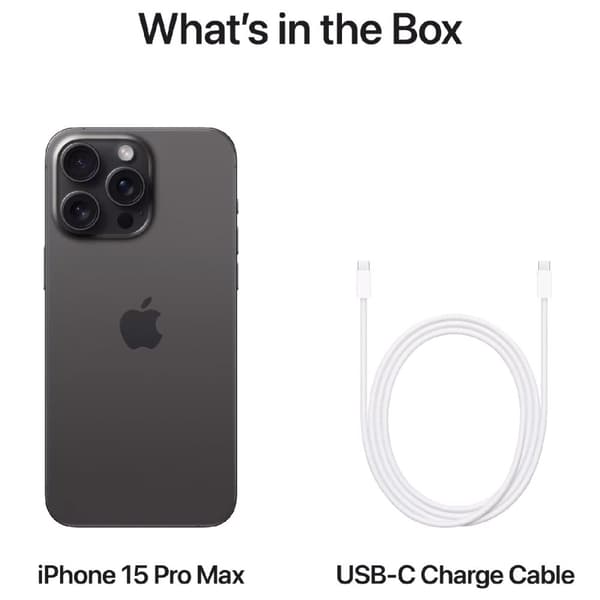 Apple iPhone 15 Pro Max 256GB Black Titanium