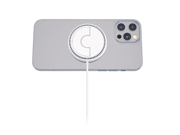 Aligator AMS01WT, Innendørs, USB, Trådløs lading, 1 m, Hvit