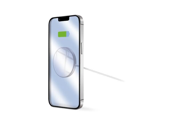 Aligator AMS01WT, Innendørs, USB, Trådløs lading, 1 m, Hvit