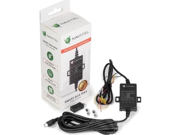 Navitel SMARTBOXMAX, Automatisk, Batteri, 2 A, 4,5 m, Sort