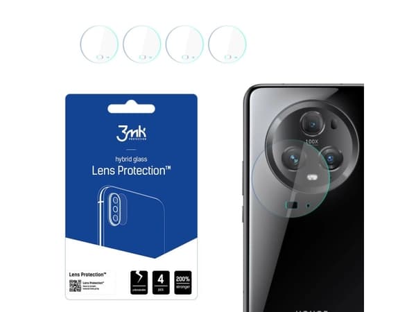 3MK 3MK Lens Protect Honor Magic5 Pro Suojaus kameran objektiiville 4kpl