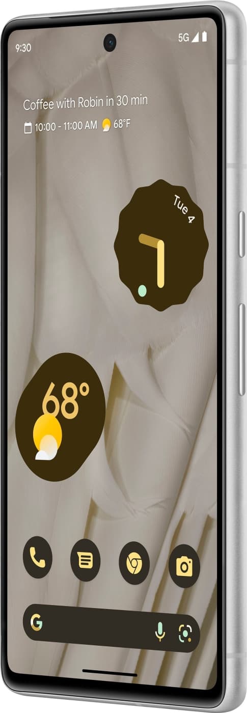 Google Pixel 7 5G -puhelin, 128/8 Gt, Snow