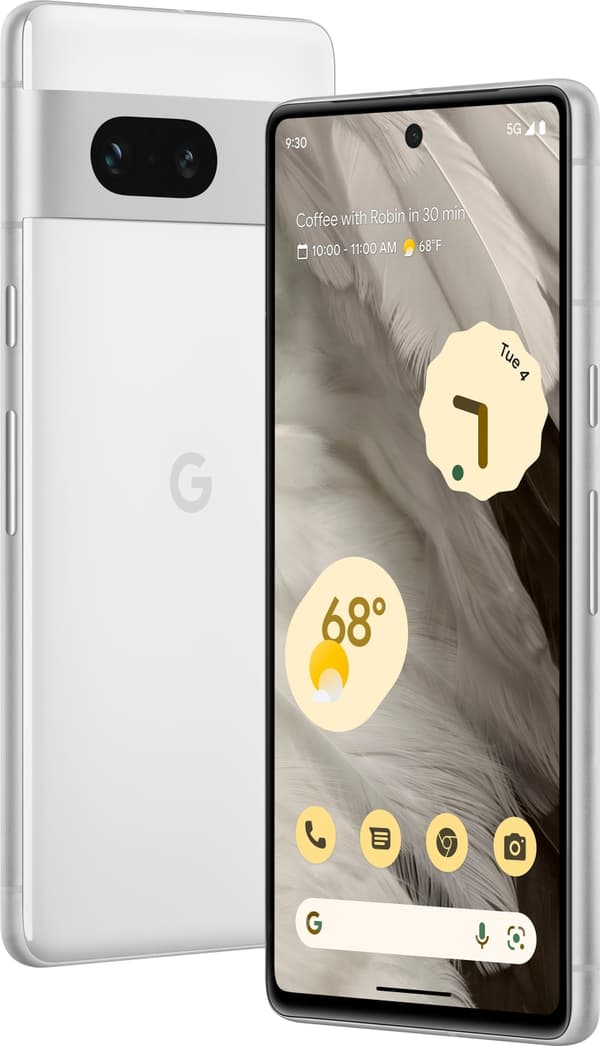 Google Pixel 7 5G -puhelin, 128/8 Gt, Snow