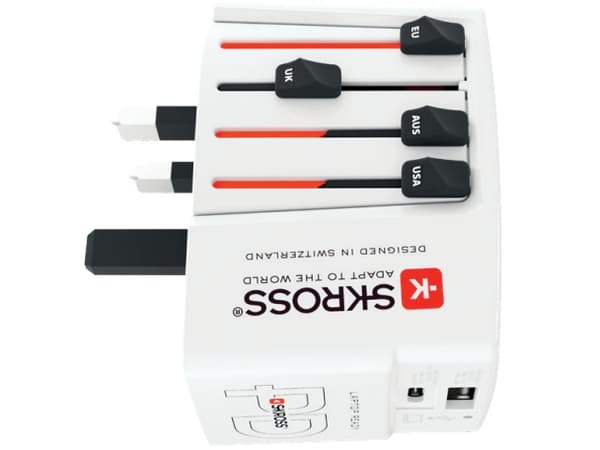 Skross 1.302332, Innendørs, AC, 20 V, Hvit Hvit