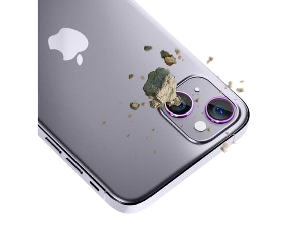 3MK Kameran linssin suojaus kiinnityskehyksellä Lens Protection Pro iPhone 15 6.1" vaaleanpunainen/vaaleanpunainen