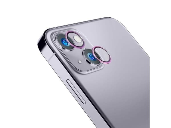 3MK Kameran linssin suojaus kiinnityskehyksellä Lens Protection Pro iPhone 15 6.1" vaaleanpunainen/vaaleanpunainen