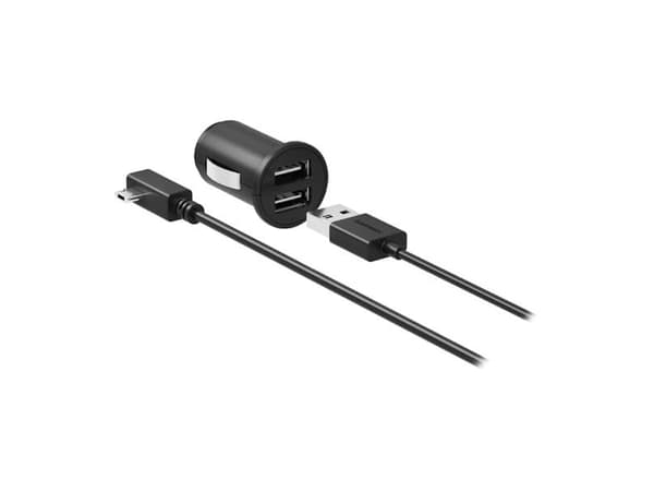 Garmin Dual USB-strømadapter Sort