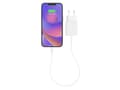 Miniatyrbild 3 av 3: mophie essentials 20W USB-C PD wall adapter, inomhus, AC, Vit