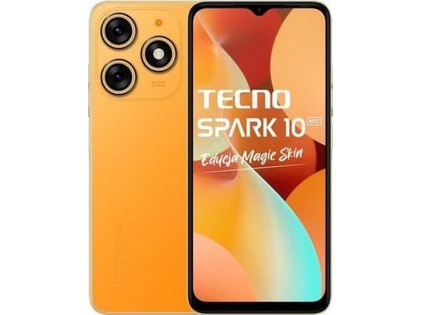 TECNO Mobile SPARK 10 16.8 cm (6.6&quot;) Dual SIM Android 13 4G USB Type-C 8 GB 128 GB 5000 mAh Orange Orange