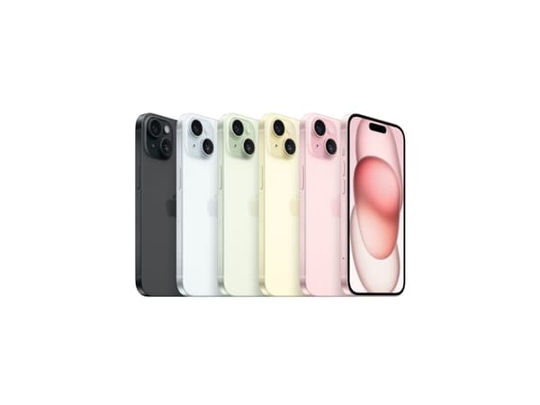 Apple iPhone 15 , 15,5 cm (6.1"), 2556 x 1179 piksler, 128 GB, 48 MP, iOS 17, Blå