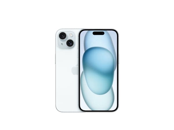 Apple iPhone 15 , 15,5 cm (6.1"), 2556 x 1179 piksler, 128 GB, 48 MP, iOS 17, Blå