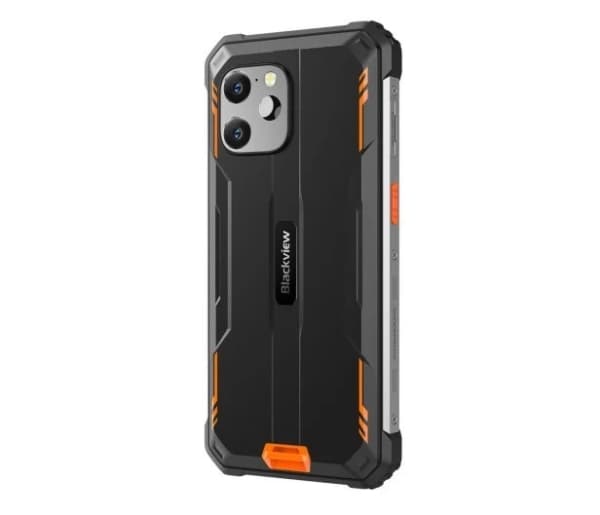 Blackview BV8900, 16,5 cm (6.5"), 8 GB, 256 GB, 64 MP, Android 13, Sort, Oransje