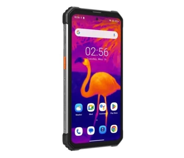 Blackview BV8900, 16,5 cm (6.5"), 8 GB, 256 GB, 64 MP, Android 13, Sort, Oransje