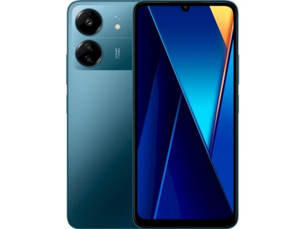 Xiaomi POCO C65 - 4G smarttelefon - dobbelt-SIM - RAM 6 GB / Internminne 128 GB - microSD slot - 6.74" - 1600 x 720 piksler (90 Hz) - 3x bakkamera 50