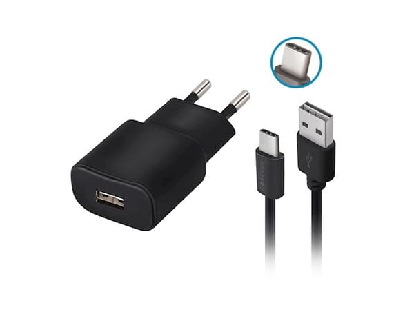 Forever GSM032681, Innendørs, AC, 1,2 m, Sort