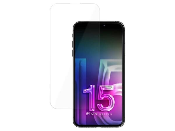 3MK HardGlass, Apple, iPhone 15 Pro Max, Slagbestandig, Ripebestandig, Gjennomsiktig, 1 stykker