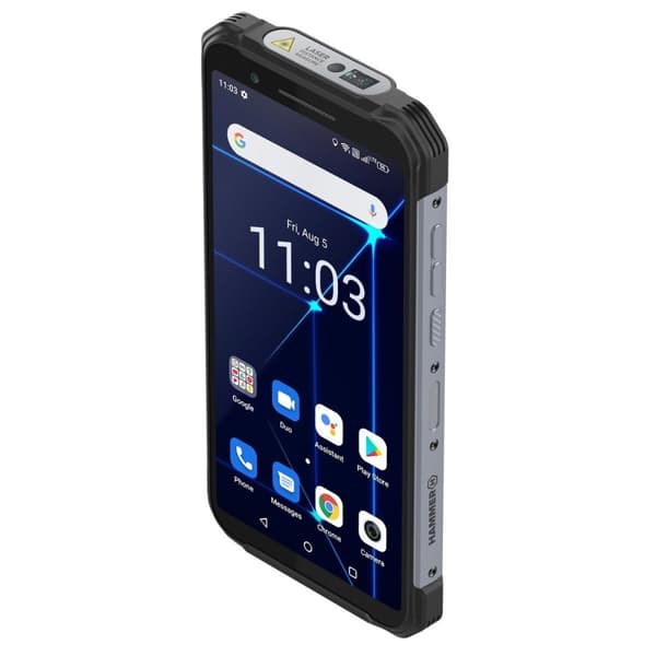 Hammer Construction | Silver | 6 " | IPS | 1080 x 2160 pixels | Mediatek | G85 | Internal RAM 6 GB | 128 GB | microSD | Dual SIM | Nano SIM | 3G | 4G